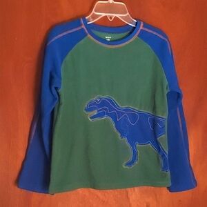 Boys Dinosaur Pajama Top Size 10